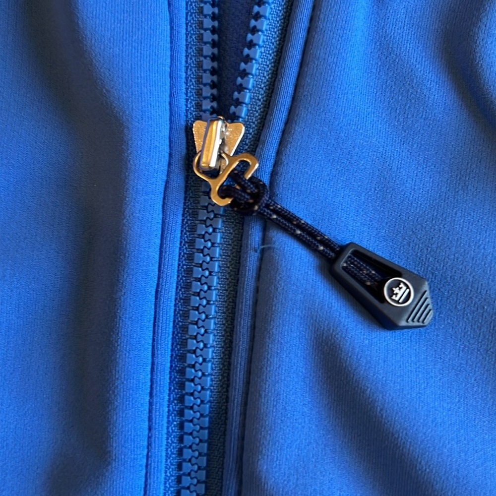 Peter Millar- Lightweight Jacket Abaco Blue New With Tags Small Two Way Zipper - Picture 13 of 17